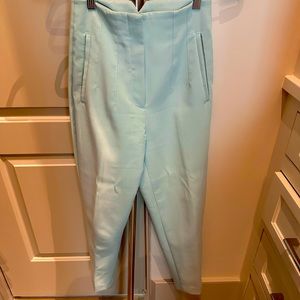 Pants Zara size XS light green High waist